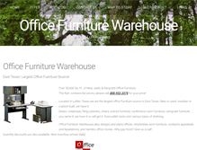 Tablet Screenshot of biz-furniture.com